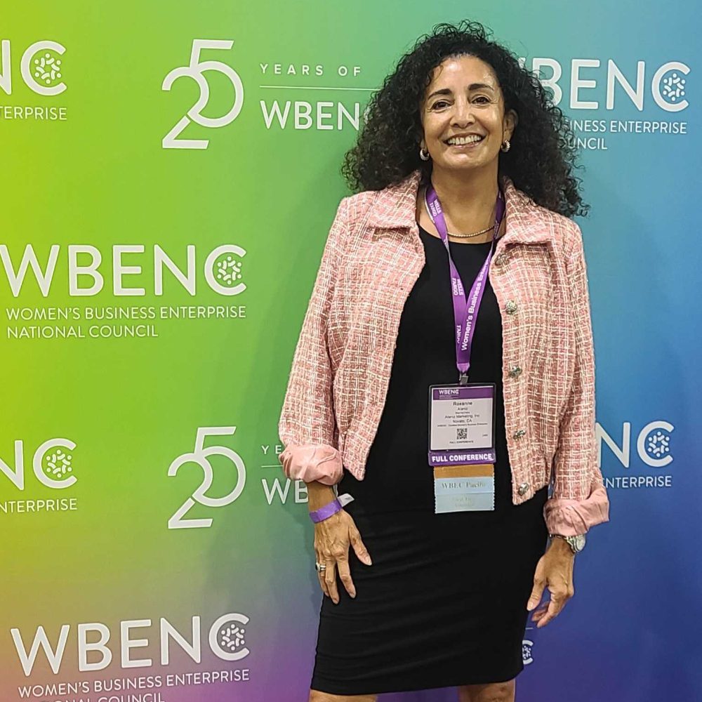 roxanne alaniz at WBENC event