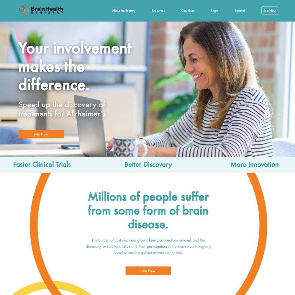 brain health registry website
